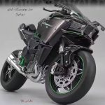 ماکت فلزی موتور H2R با فرمان‌پذیری چرخ جلو