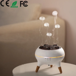 بخور سرد دکوراتیو LED مدل عروس دریایی 300ml با کنترل و حساس به صدا - تصویر 7