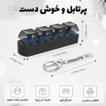 کیبورد ضد استرس مکانیکی LED (فیجت تویی مدل جاکلیدی) - تصویر 10