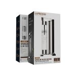 دستگاه آب گازدار LėPRESSO مدل FIZZNEST با بدنه استیل ضدزنگ
