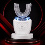 مسواک برقی اتوماتیک U شکل مدل MY-116 رنگ سفید