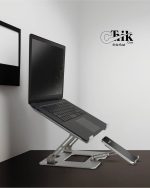 پایه و استند ۲ کاره تاشو لپ‌تاپ و گوشی پورودو (Porodo 2-in-1 Foldable Stand) - تصویر 2