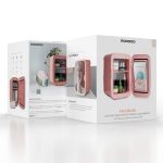 یخچال مینیاتوری لوازم آرایشی با آینه LED دار Porodo Frostlite